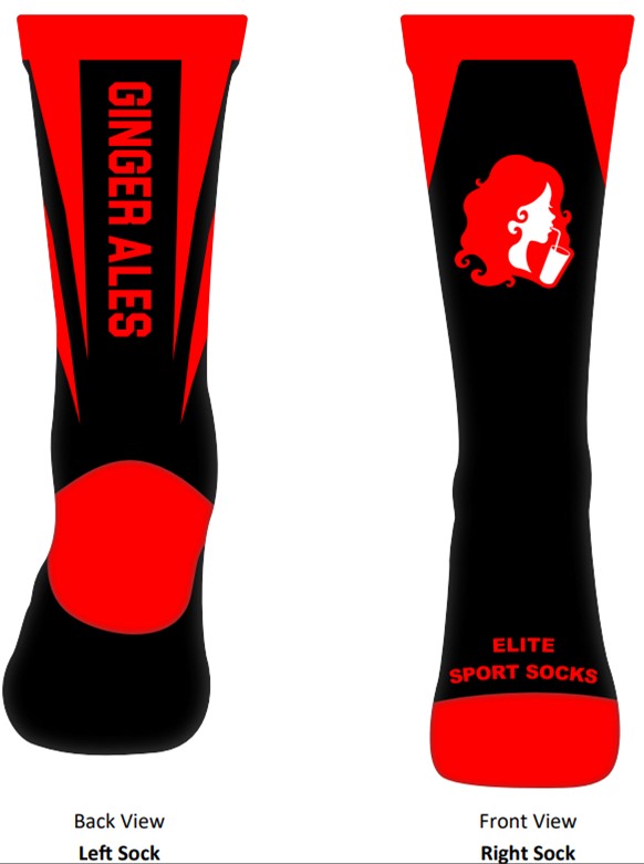L Logoed Socks